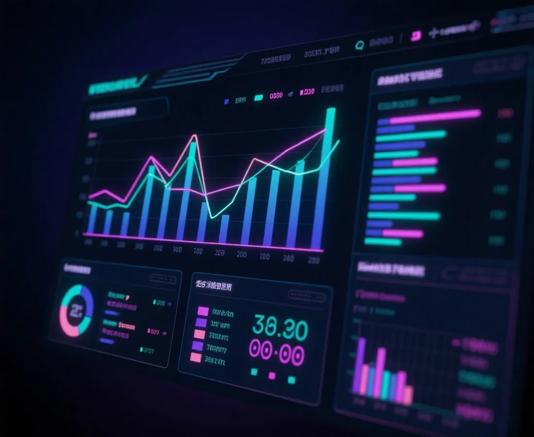 走势分析图表模块示意图